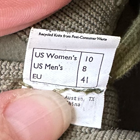 SUAVS Women's The Legacy Sneaker in Olive Size 10 - Picture 8 of 8